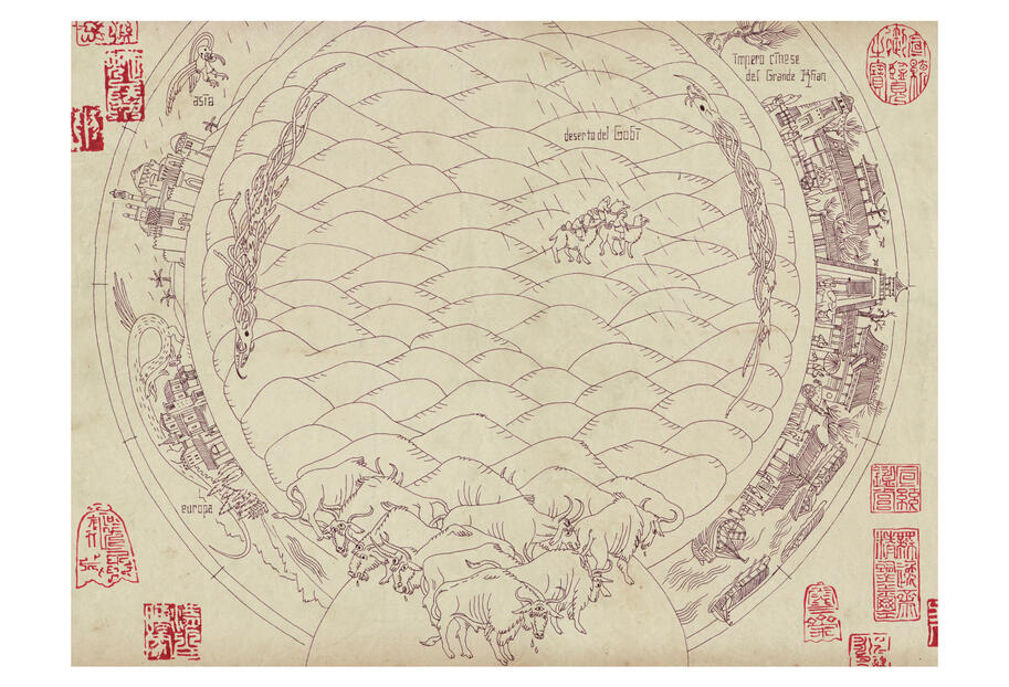 Marco Polo Mappa Gobi Marco Polo Mappa Gobi